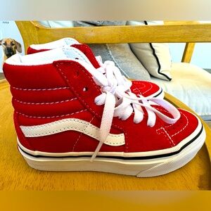 VANS toddler high top size 10.5 NWOT